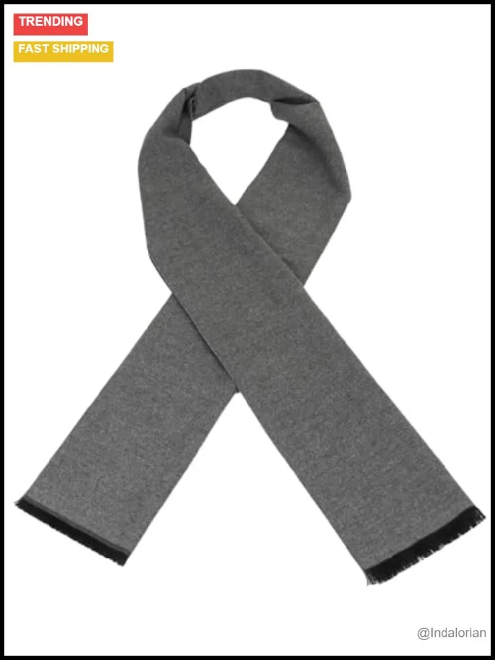 Winter Scarf Long Warm Thick Shawl for Cold Weather Cashmere Blend